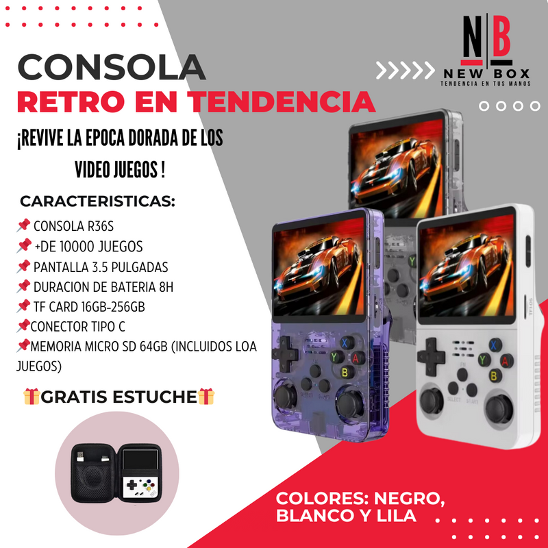 CONSOLA RETRO R36S